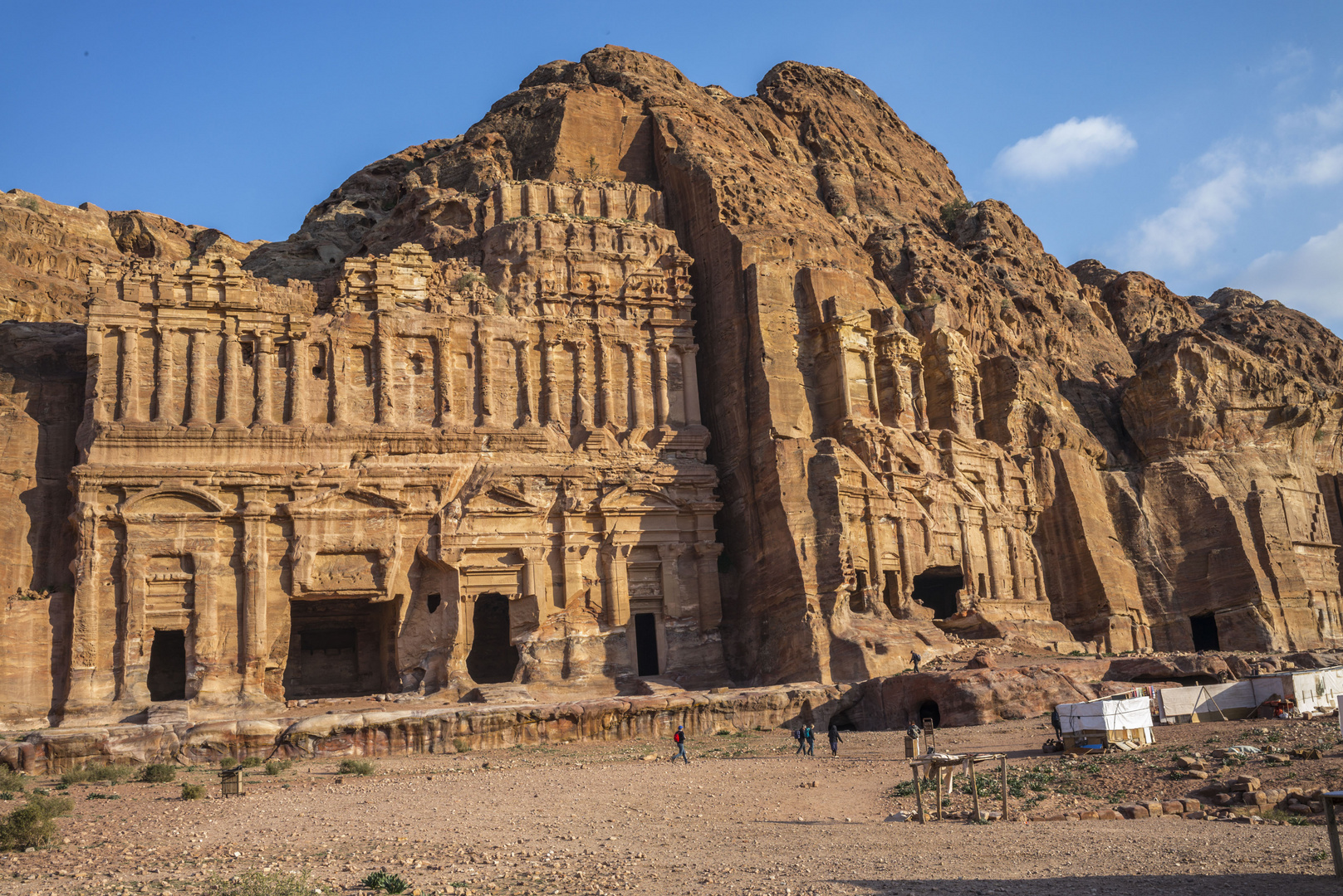 Felsenstadt Petra in Jordanien