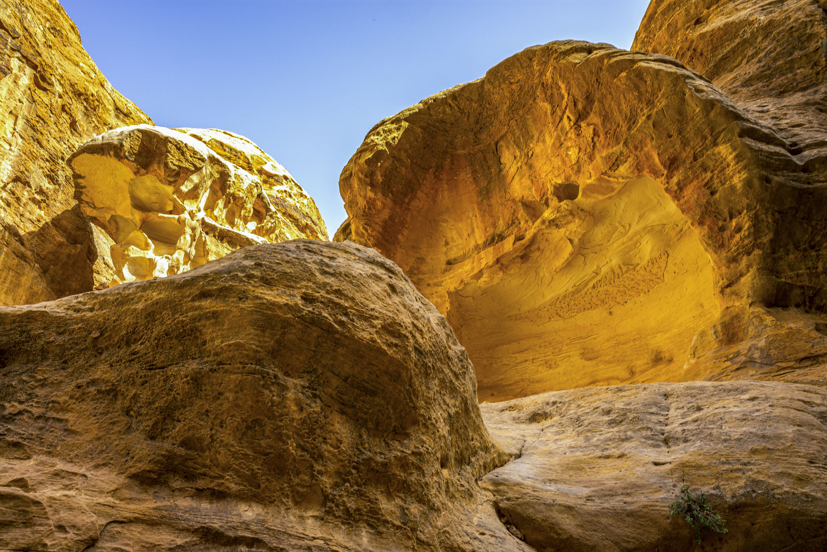 Felsenstadt Petra in Jordanien