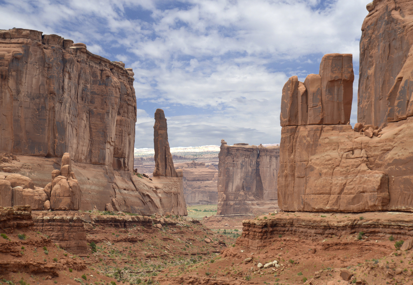 Felsental im Arches NP