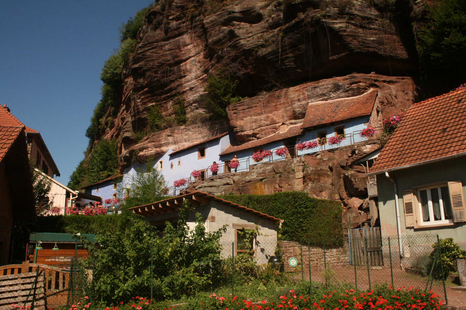 Felsenwohnungen, Grauffthal, Elsass