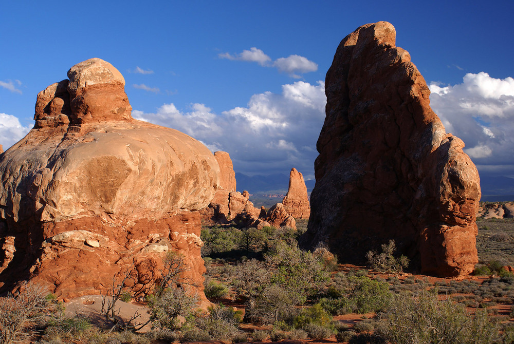 Felsformation im Arches National Park (Utah)