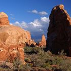 Felsformation im Arches National Park (Utah)