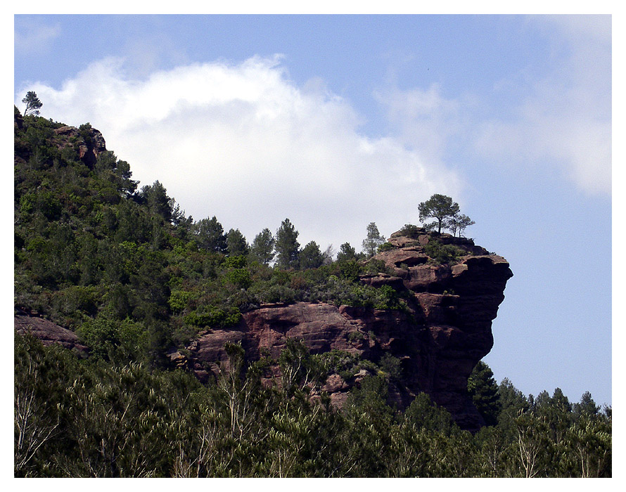 Felsformation im Hinterland Costa Daurada