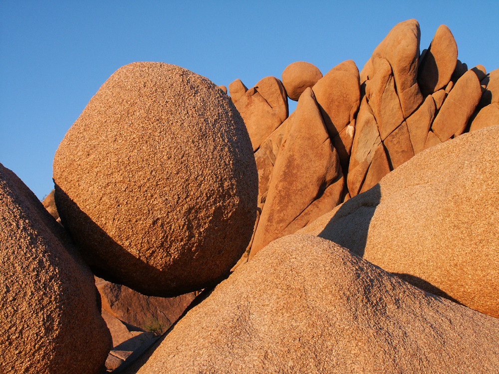 Felsformation im Joshua Tree N.P., USA