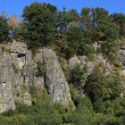 Felsformation im Tal der Hönne