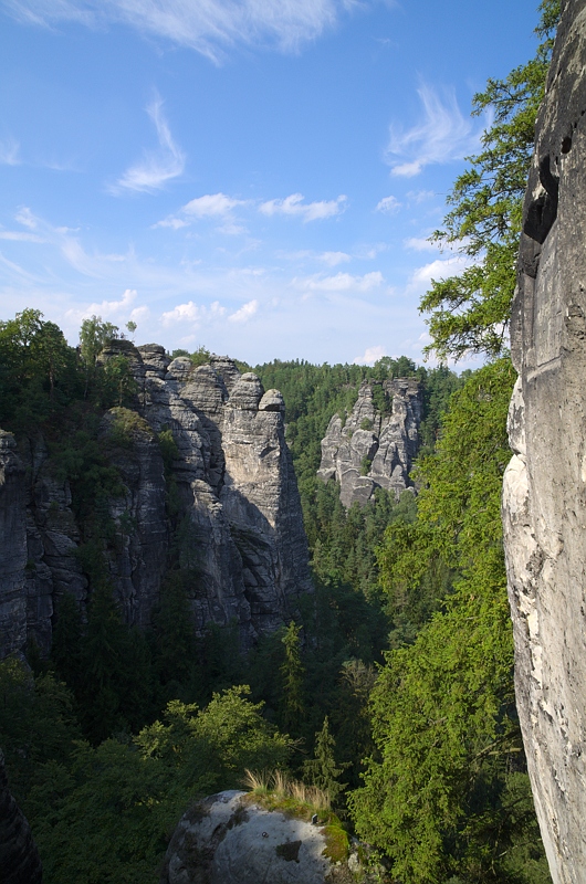 Felsformation in der Sächsischen Schweiz