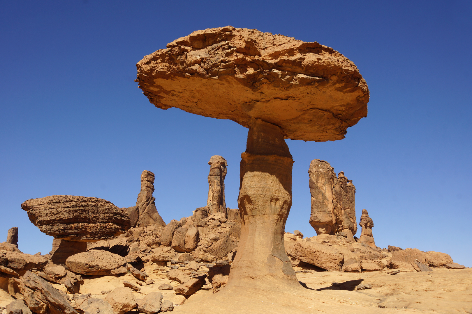 Felsformationen im Ennedi Gebirge