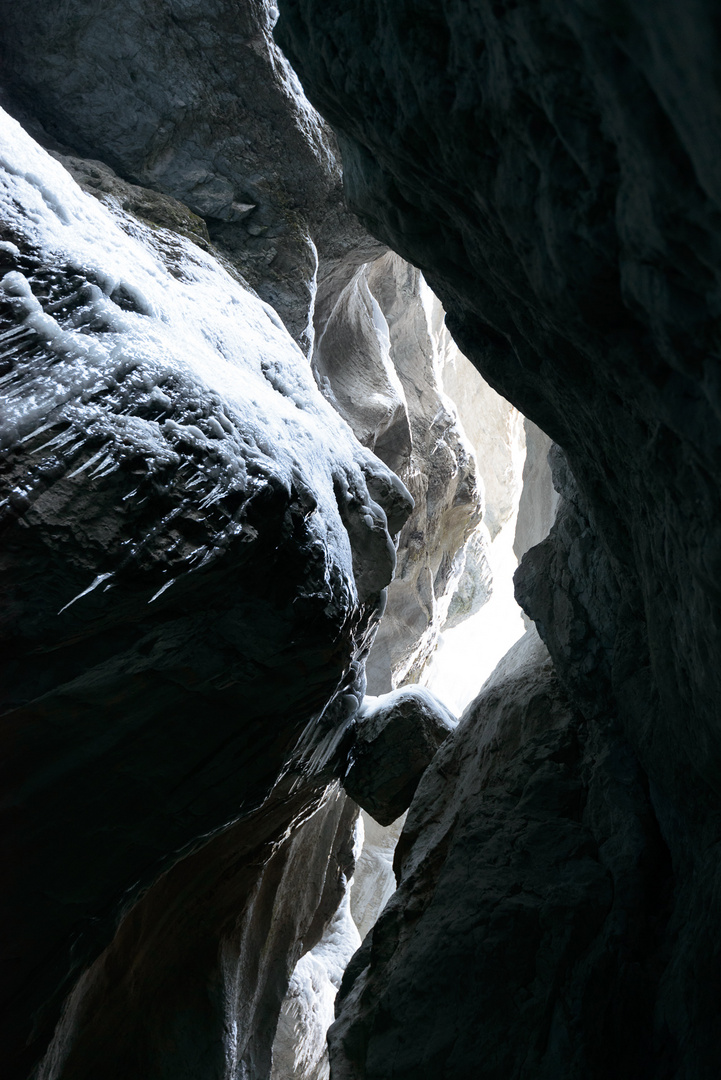 Felsgestalt in der Partnachklamm