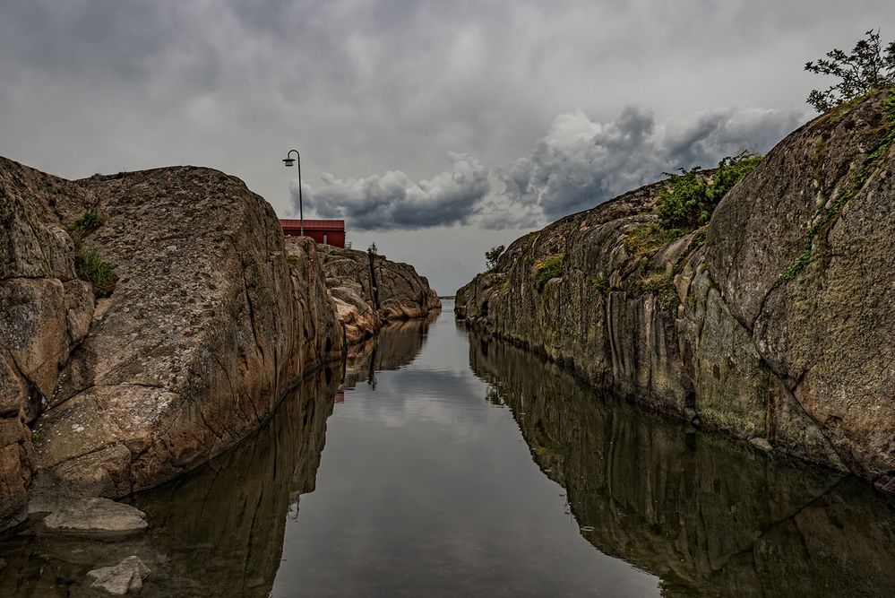 felsiges Smögen