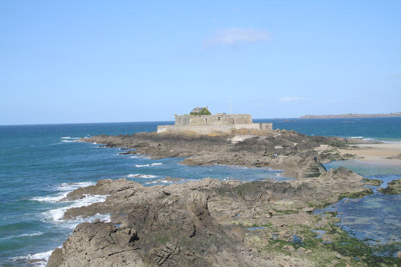 Felsinsel vor St. Malo