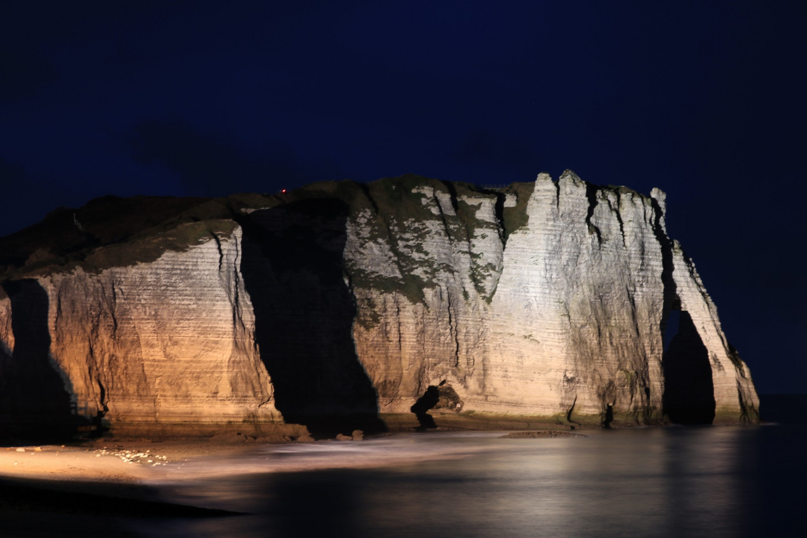 Felsklippe in Etretat