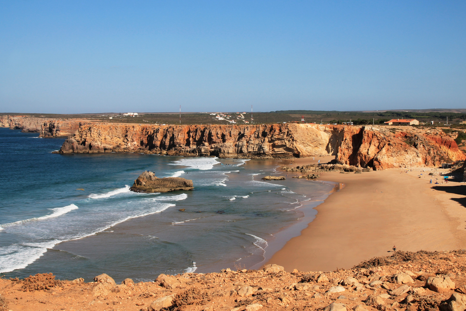 Felsklippen an der Algarve