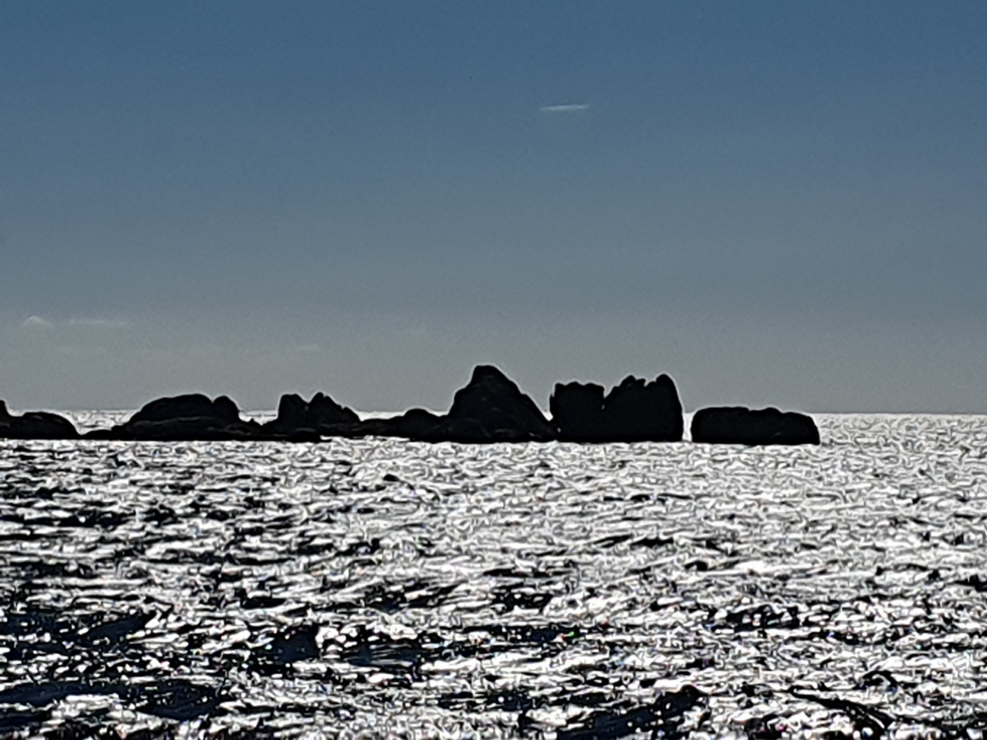 Felsklippen im Glénan - Archipel