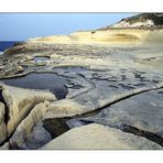 Felsküste auf Gozo