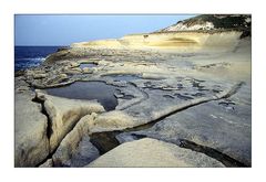 Felsküste auf Gozo