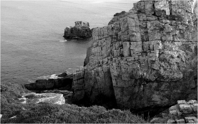 Felsküste der Bretagne