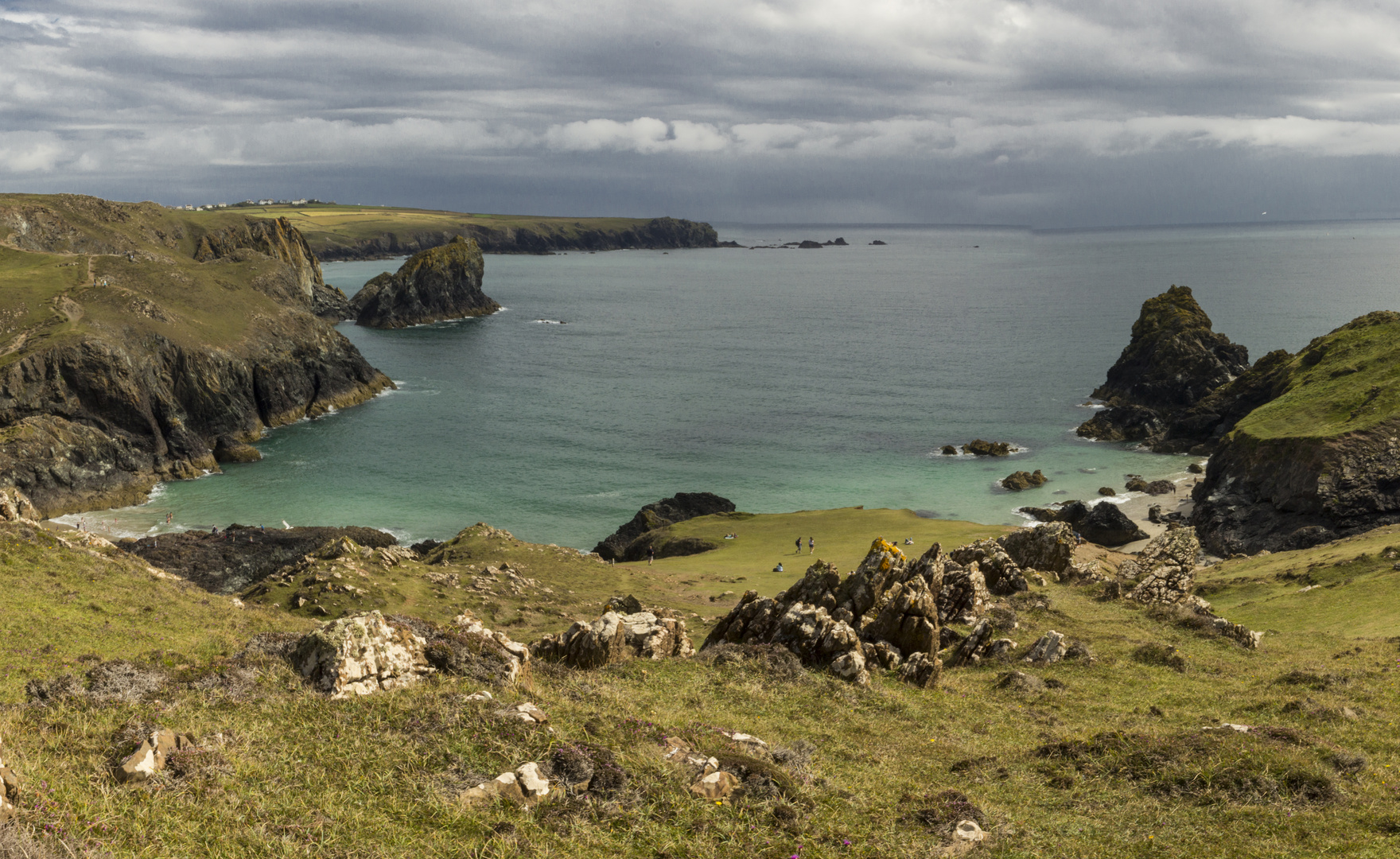 Felsküste in Cornwall