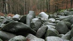 Felsskulpturen im Felsenmeer