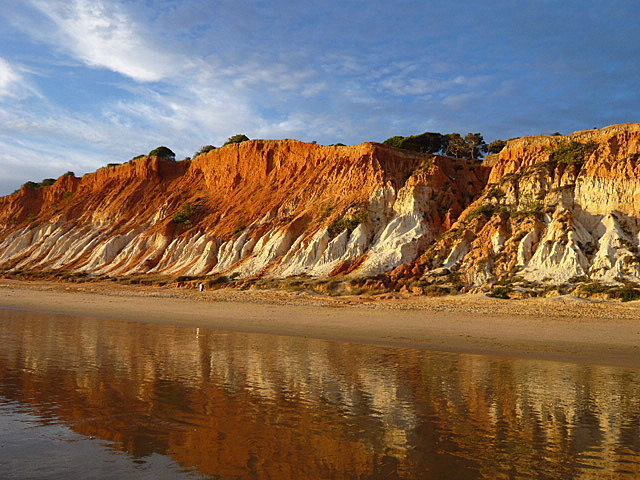 Felsspiegelung an der Algarve