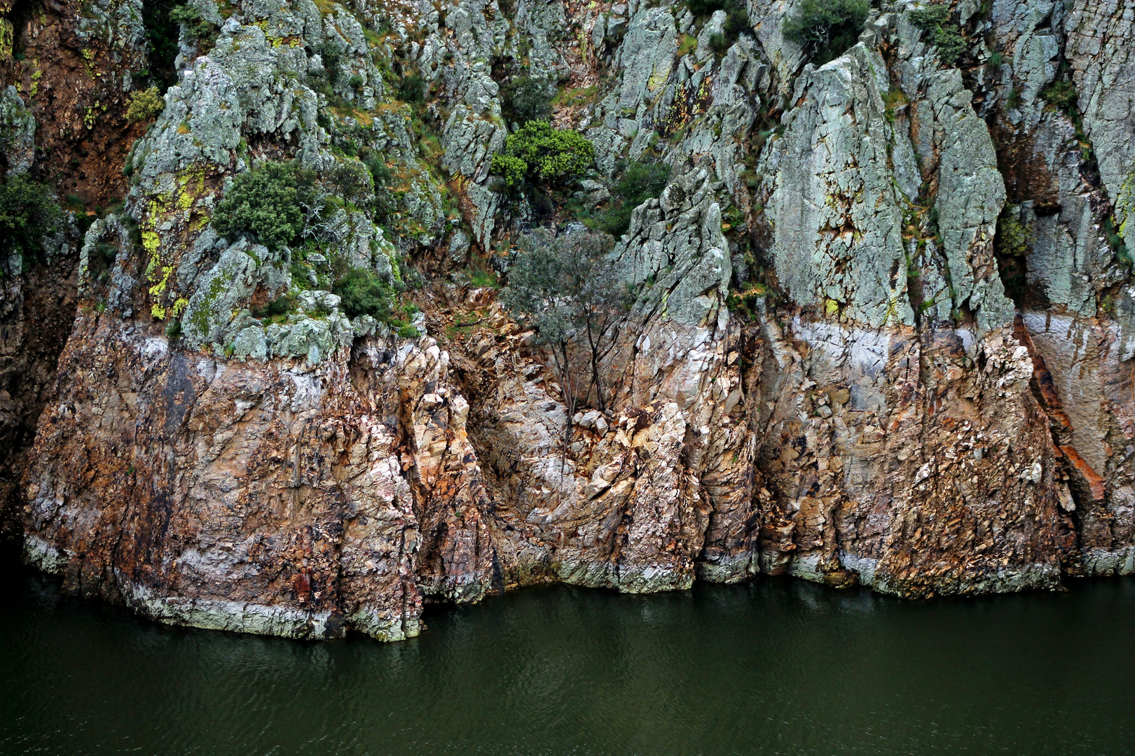 Felsstrukturen im Nationalpark Monfragüe
