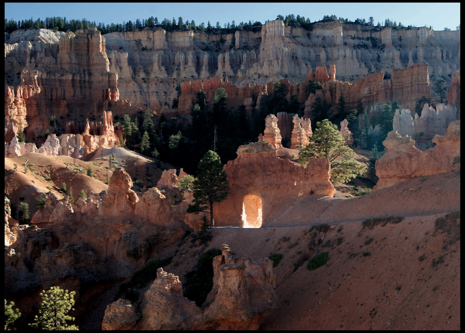 Felstor im Bryce-Canyon