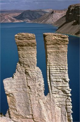 Felstürme am Band i Amir See