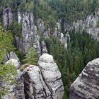 Felstürme im Elbsandsteingebirge , Rathen