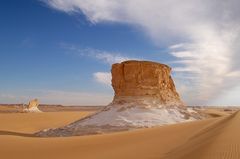 Felsturm in der Weissen Wüste