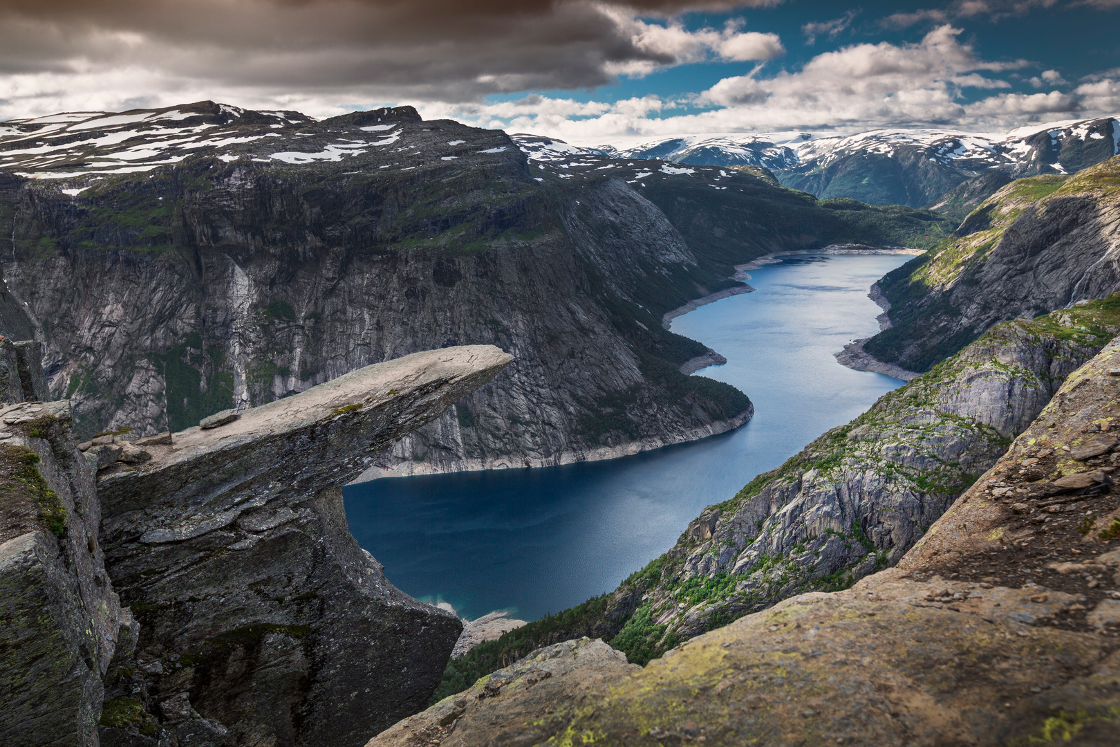 Felsvorsprung Trolltunga