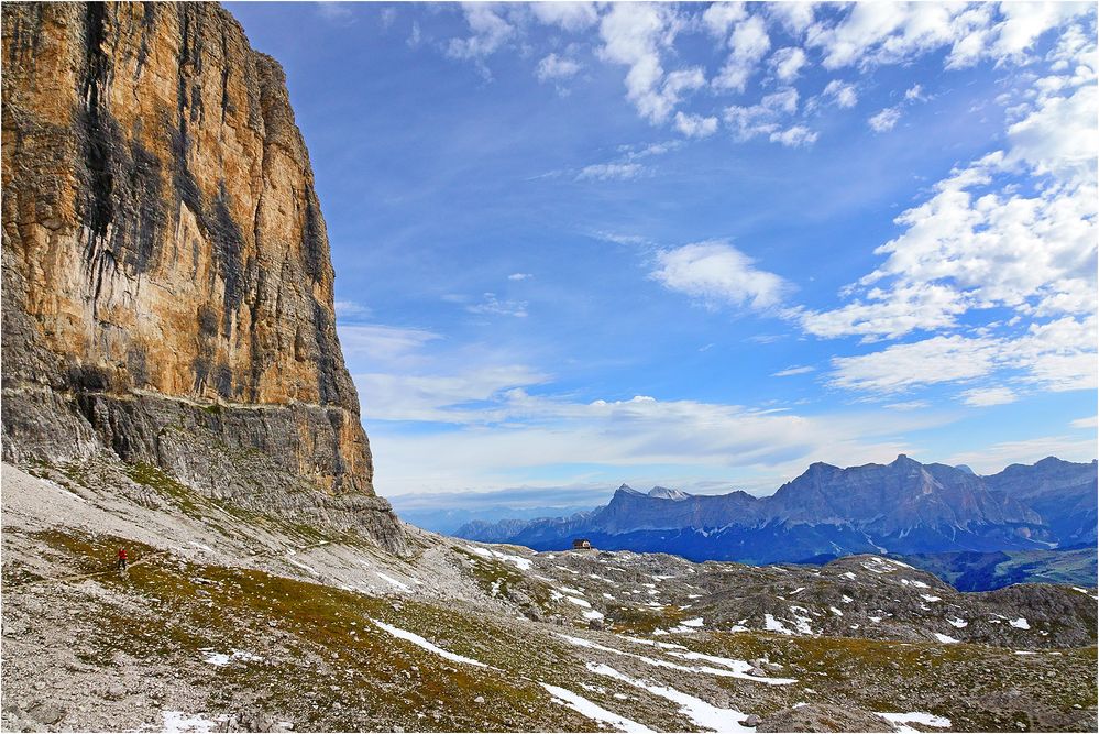 Felswände und Weitblick