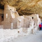 Felswohnung der Anasazi-Indianer im Mesa Verde Nationalpark USAk