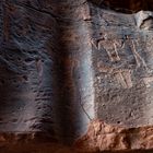 Felszeichnungen im Wadi Rum