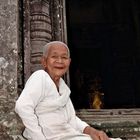 Female monk in Cambodia