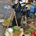 femme au marche