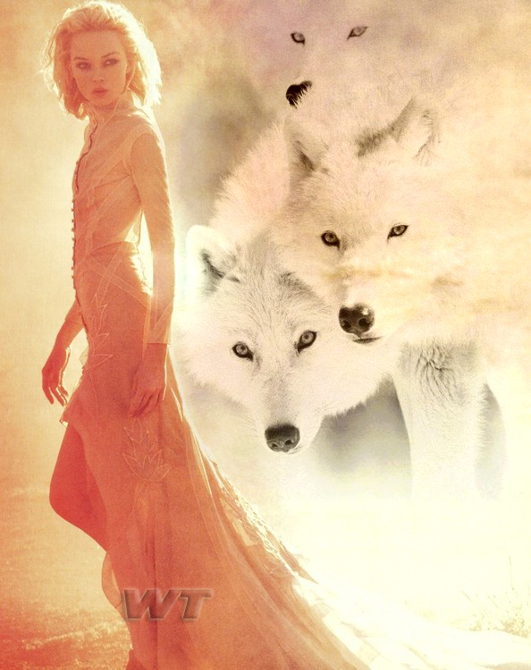 femme+loups