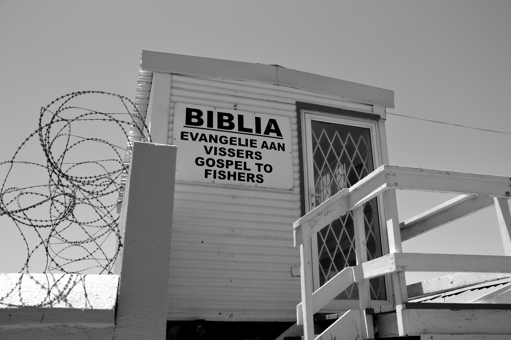 Fenced Gospel Chapel, Cape Penninsula, SA