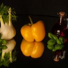 Fenchel-Salat mit gelber Paprika