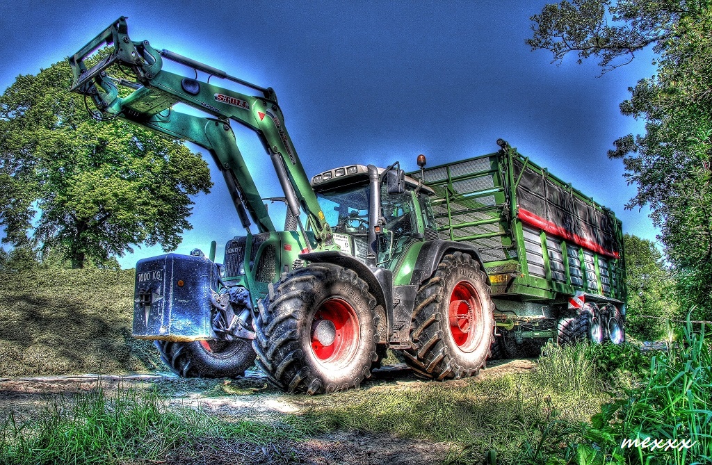 Fendt 718 Vario Foto & Bild industrie und technik, traktoren