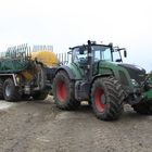 Fendt 924 und Güllefass