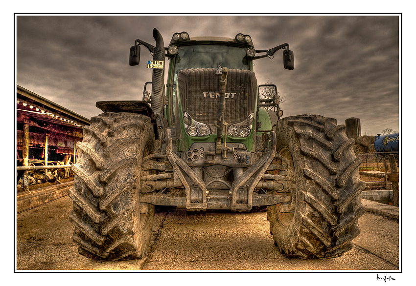 Fendt Traktor "Voll Fett" ...