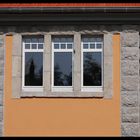 Fenster am alten Meininger Volksbad