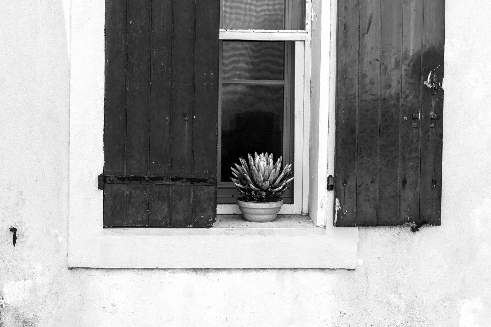 Fenster am Mittelmeer - Winndow at the Mediterranean Sea