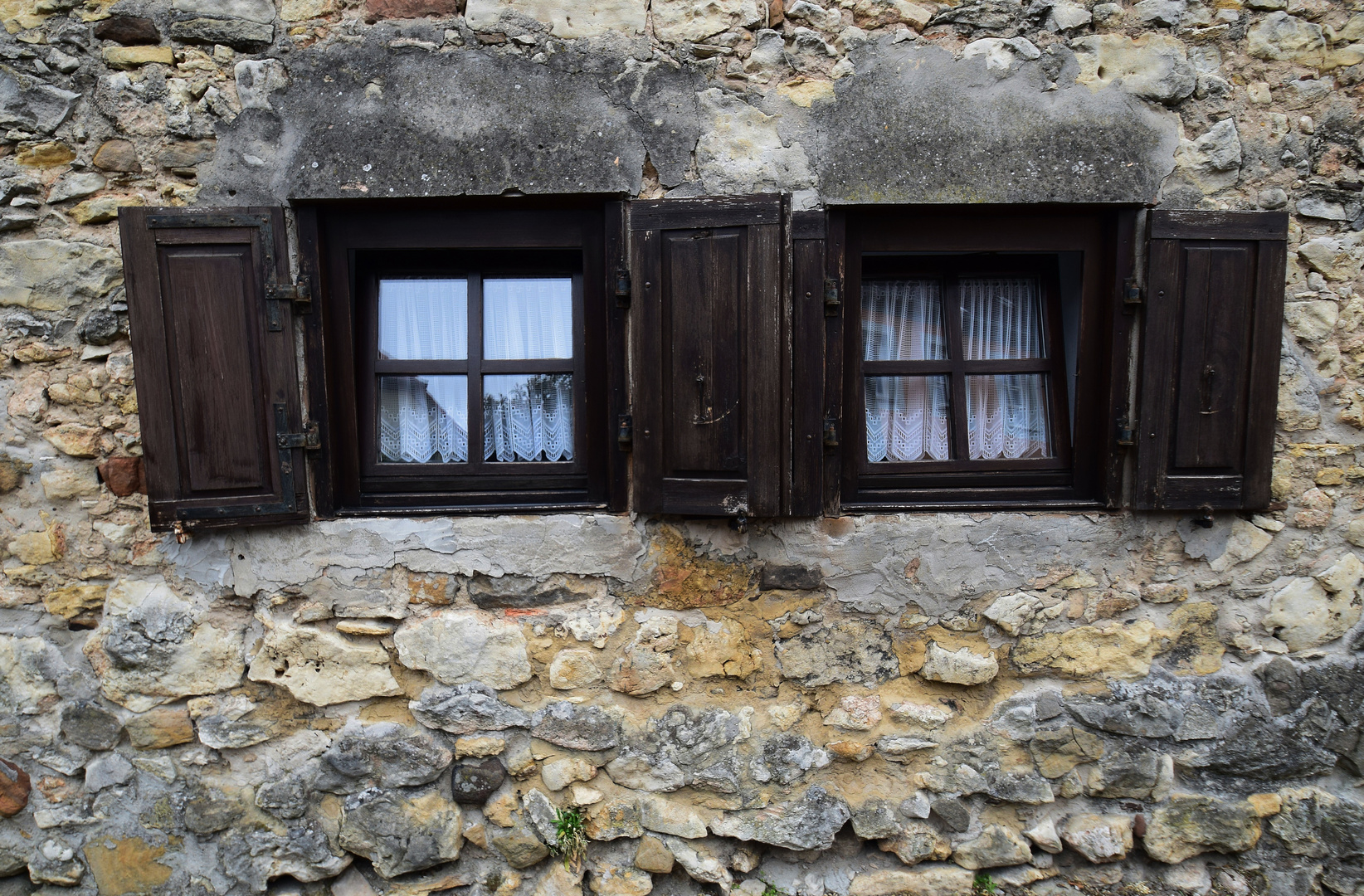 Fenster am Stadturm in Freinsheim