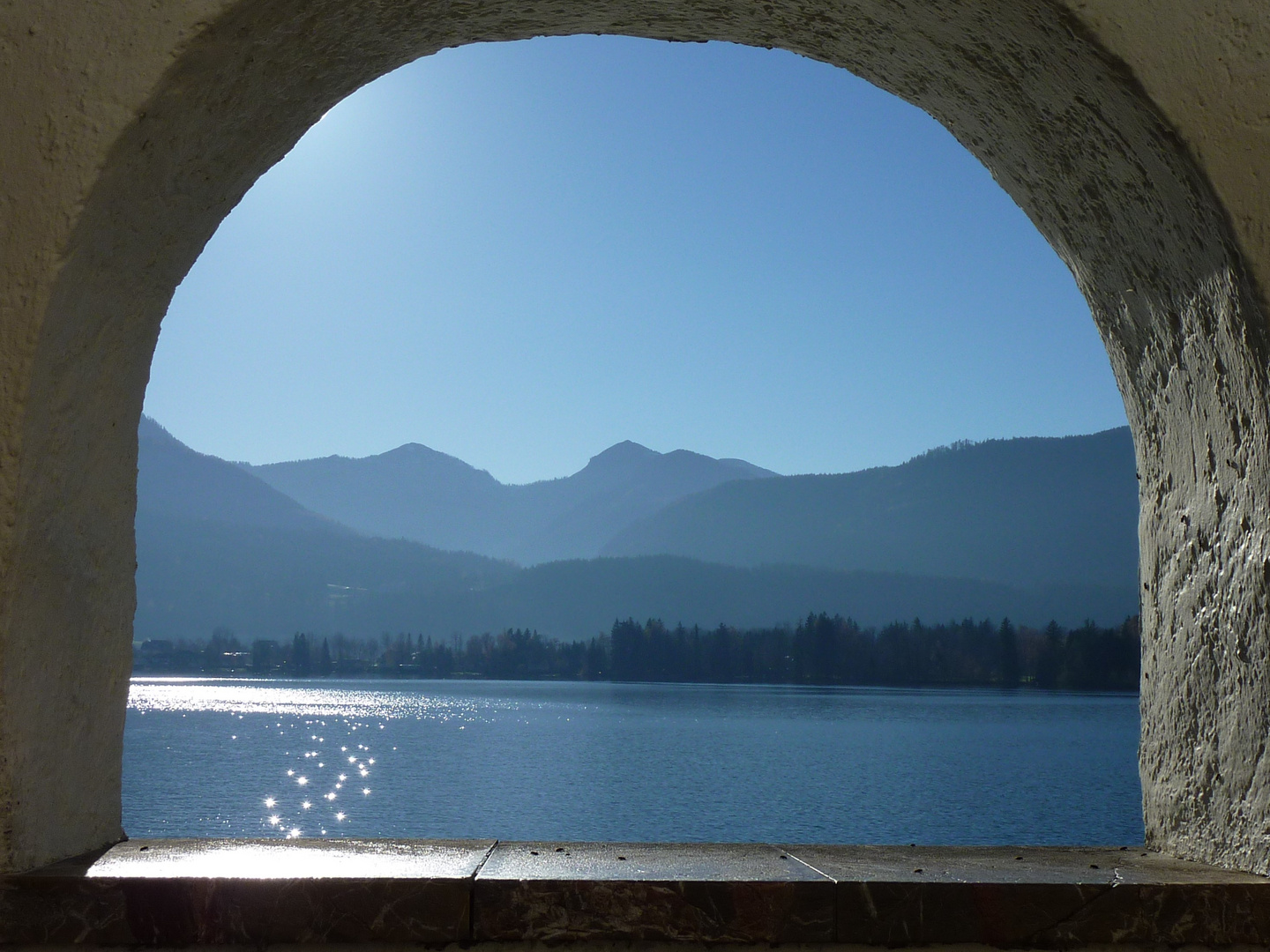 Fenster am Wolfgangsee