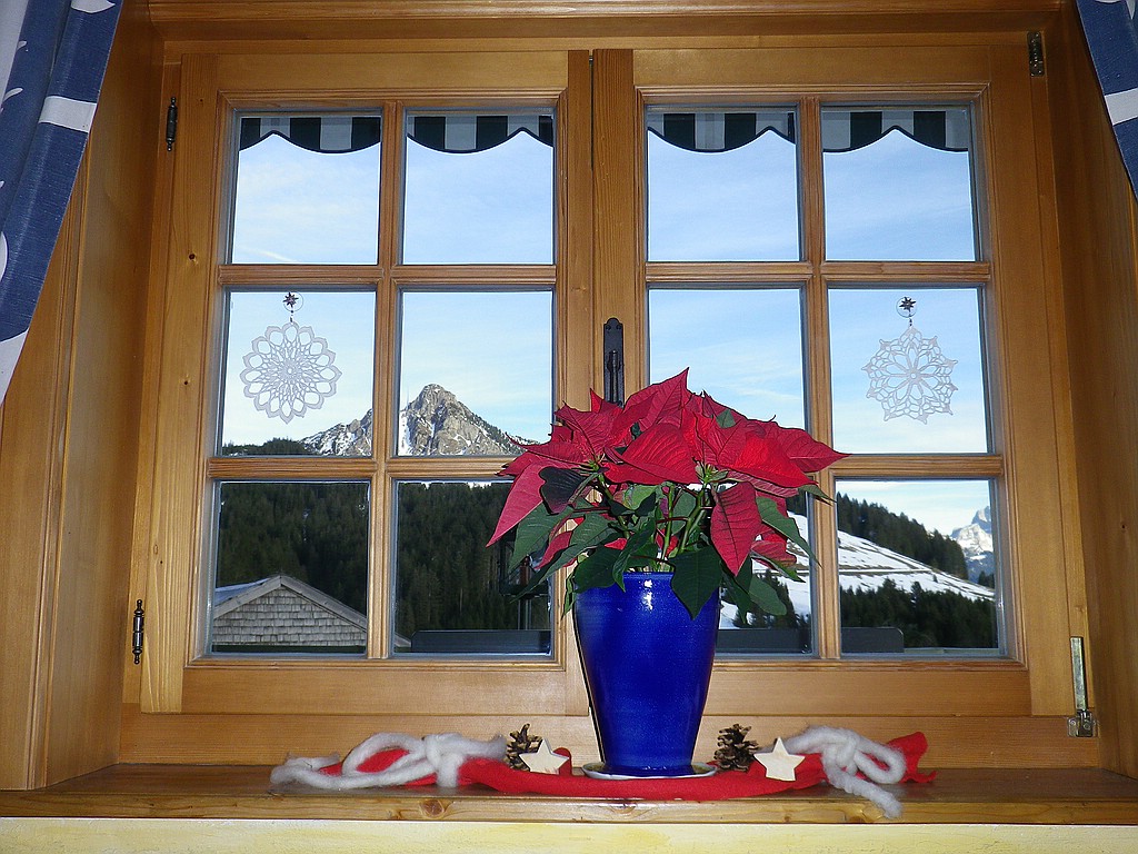 Fenster am "Zugspitzblick".(Tannheimertal)