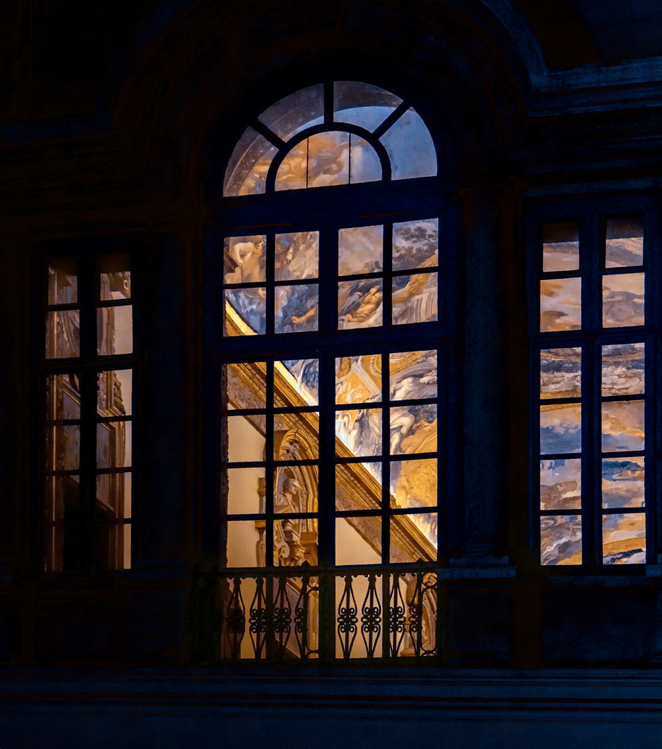 Fenster an der Piazza Navona 