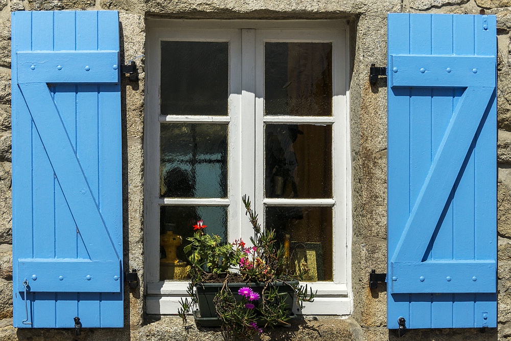 Fenster auf der Isle de Batz