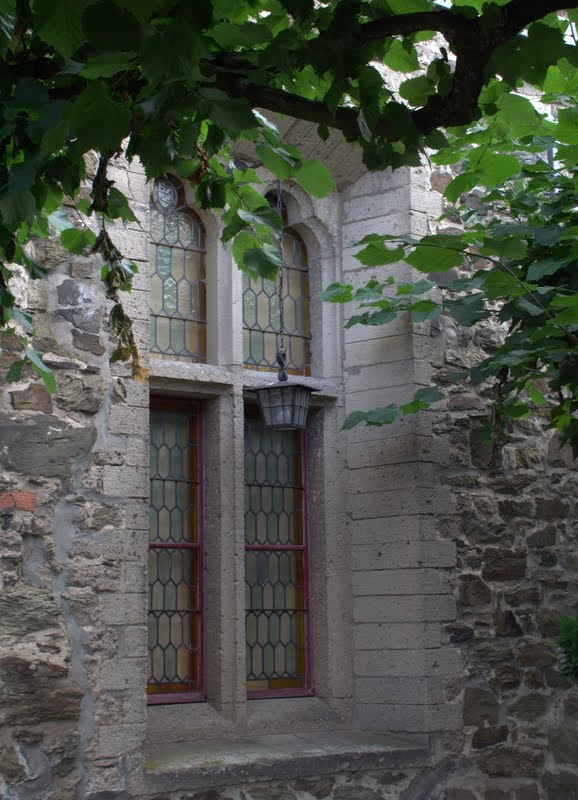 Fenster auf Schloss Burg