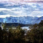 "FENSTER - AUGEN -BLICK" ("Chiemsee und Gebirge")