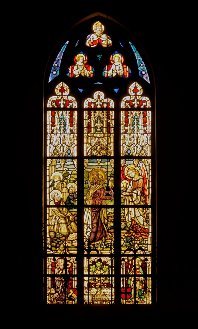 Fenster aus der Betkapelle von St. Cyriakus Hüls, Krefeld